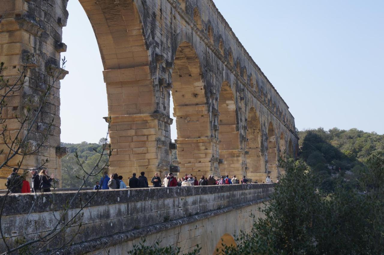 Confortable Villa De Vacances Entre Nimes, Le Pont Du Gard, Uzes, Arles, Avignon Marguerittes Zewnętrze zdjęcie